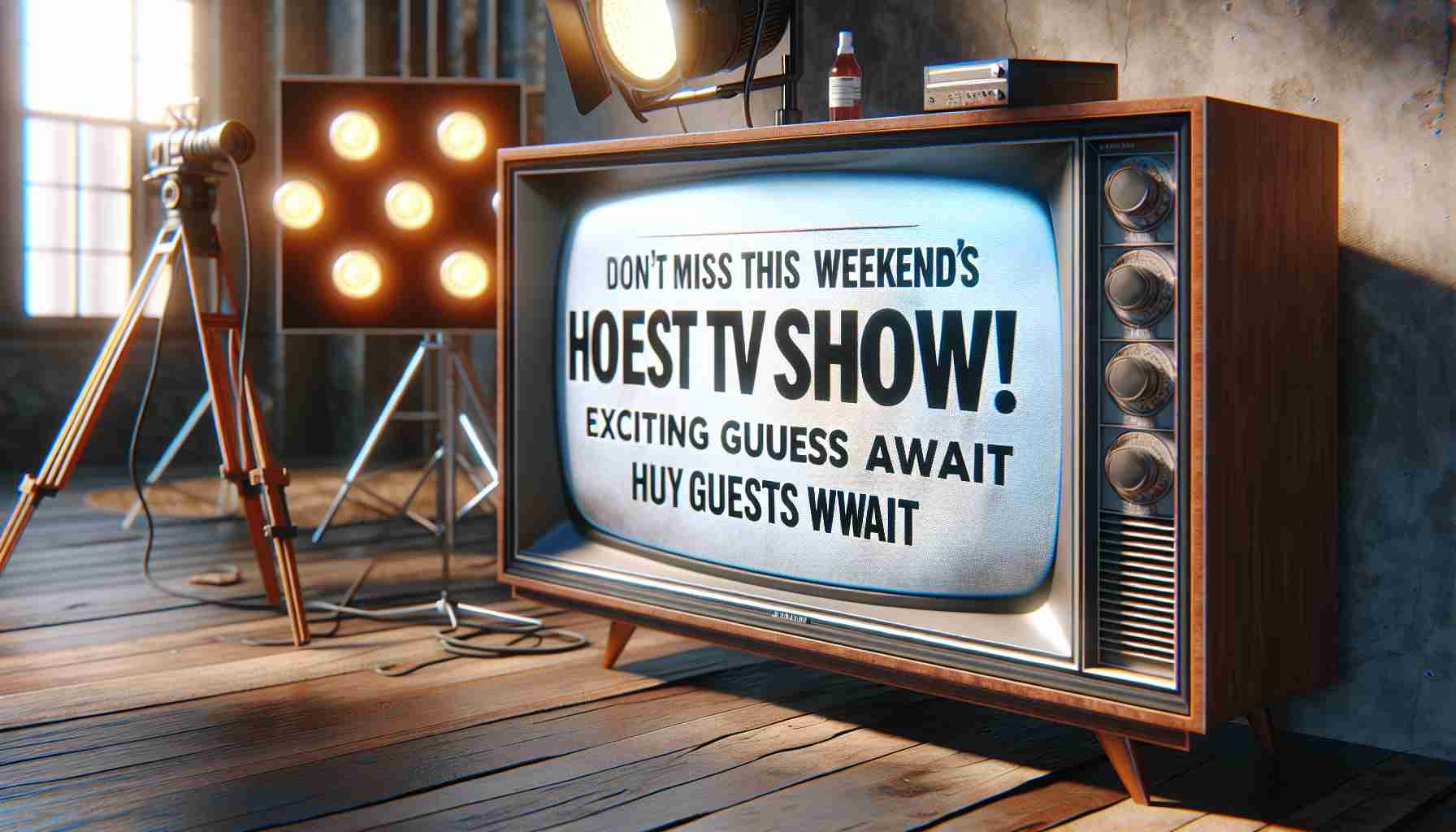 Don't Miss This Weekend's Hottest TV Show! Exciting Guests Await!